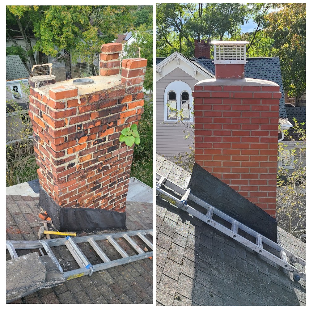 AA CHIMNEY CONTRACTORS LLC offering chimney services in Cliffside Park