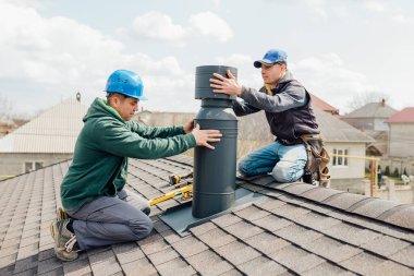 Accent Roof Contractor. offering chimney services in Long Beach