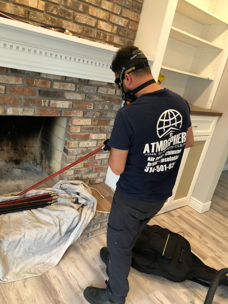 Atmosphere Air Care offering chimney services in O'Fallon