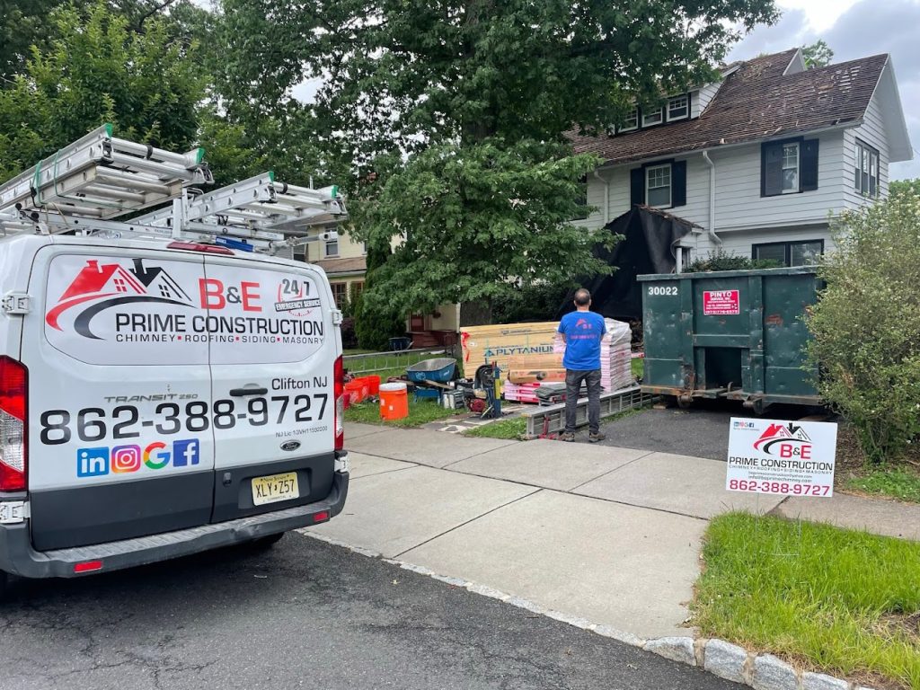 B&E Prime Construction offering chimney services in Clifton