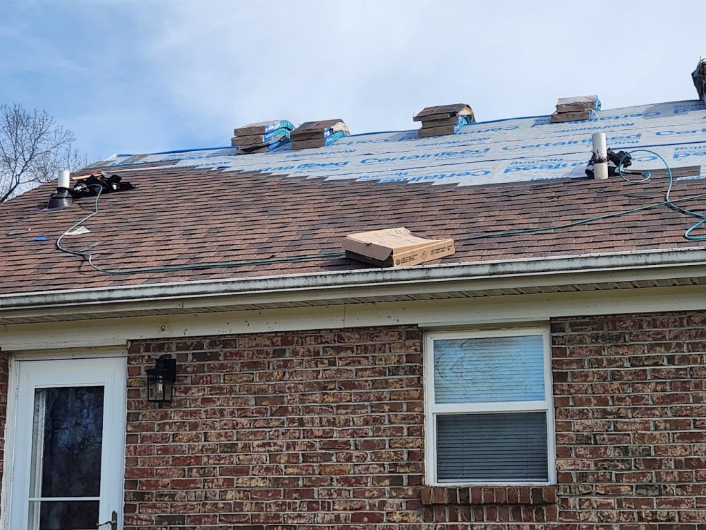 Brandstetter's KangaRoof offering chimney services in Amelia