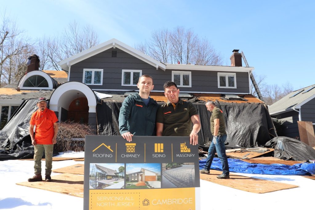 Cambridge Roof Repair offering chimney services in Short Hills