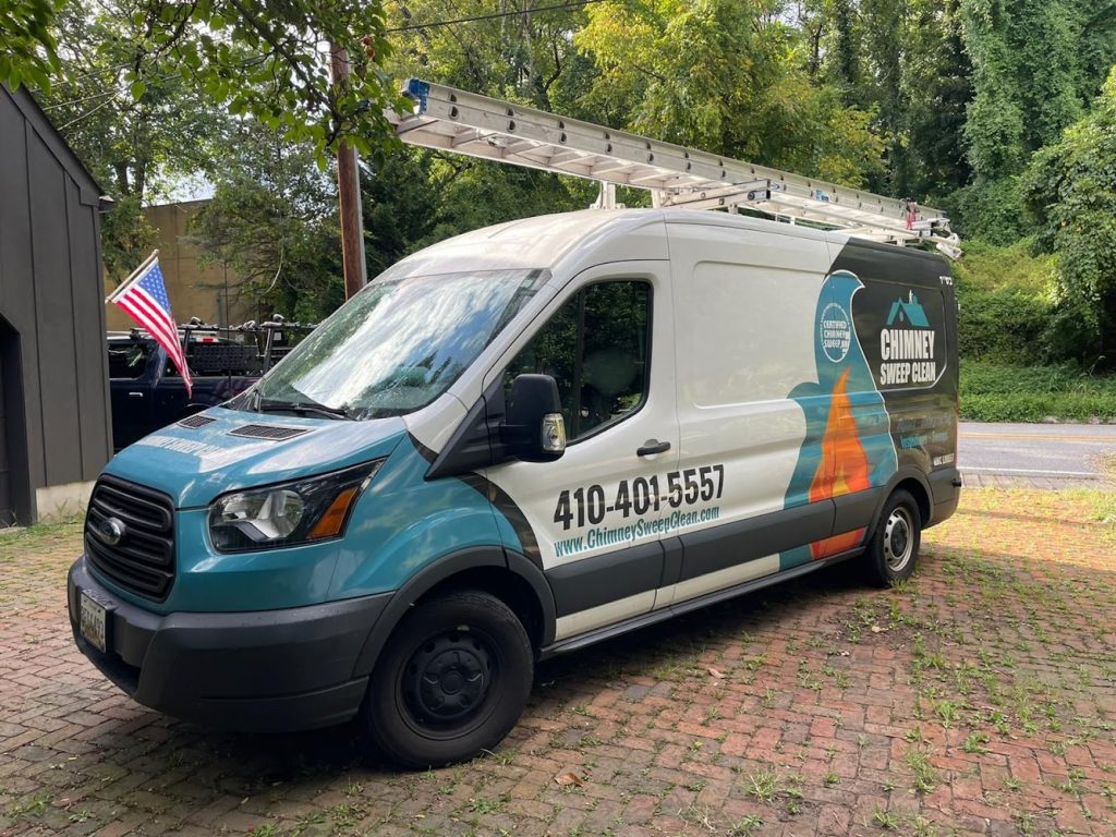 Chimney Sweep Clean offering chimney services in Owings Mills