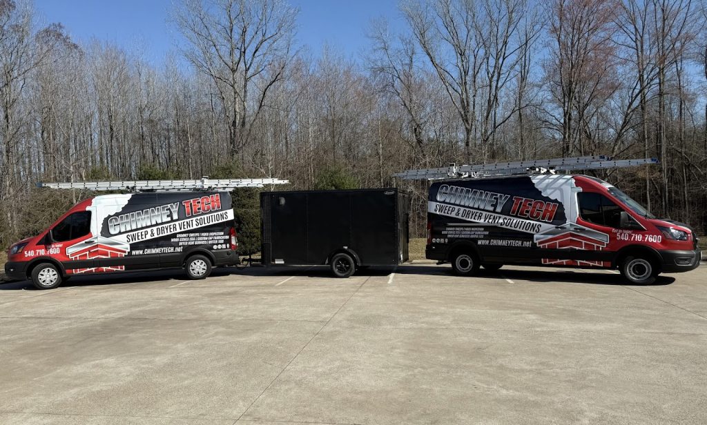 Chimney-Tech Sweep & Dryer Vent Solutions offering chimney services in Fredericksburg