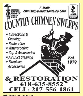 Country Chimney Sweeps offering chimney services in Staunton