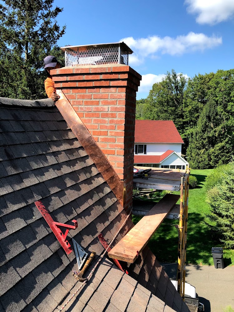DUKES CHIMNEYS & ROOFING offering chimney services in Danbury