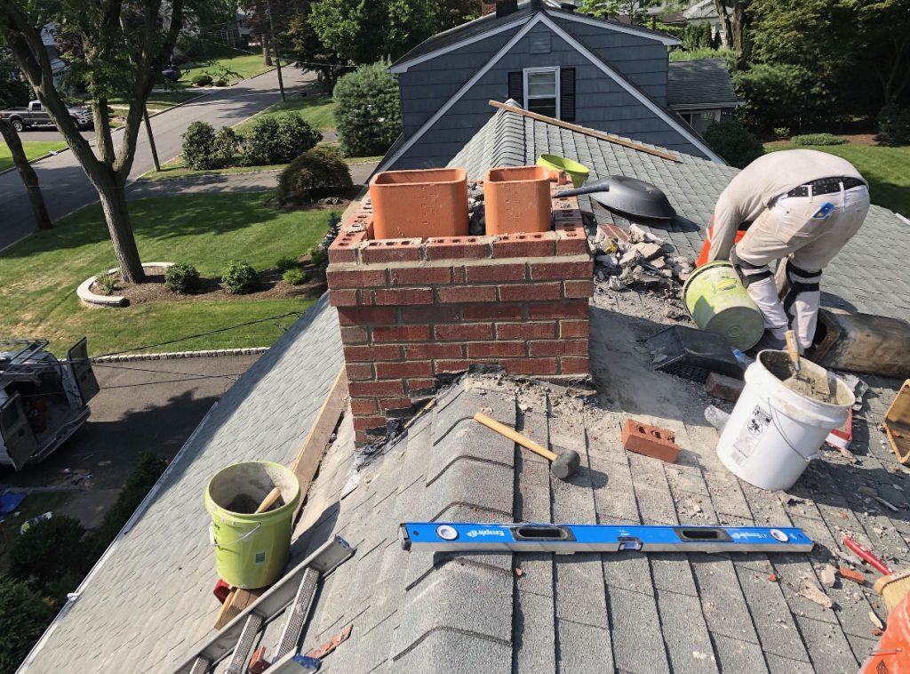 Father And Sons Home Improvements LLC offering chimney services in Paramus
