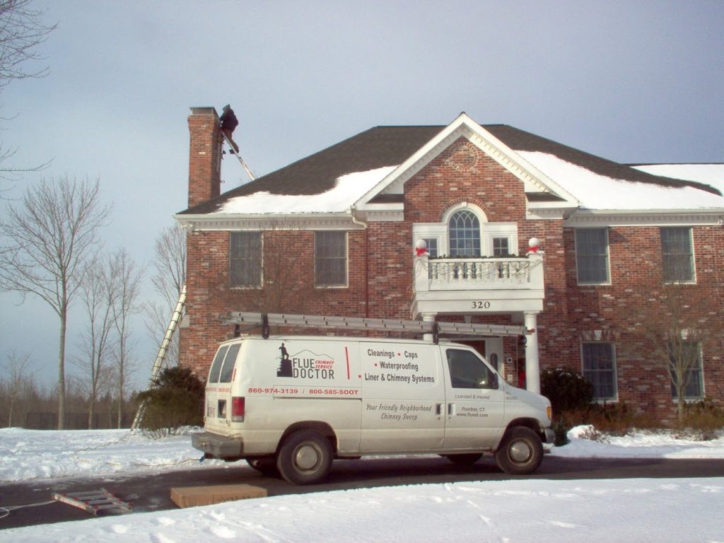 Flue Doctor Chimney Service LLC offering chimney services in Pomfret Center