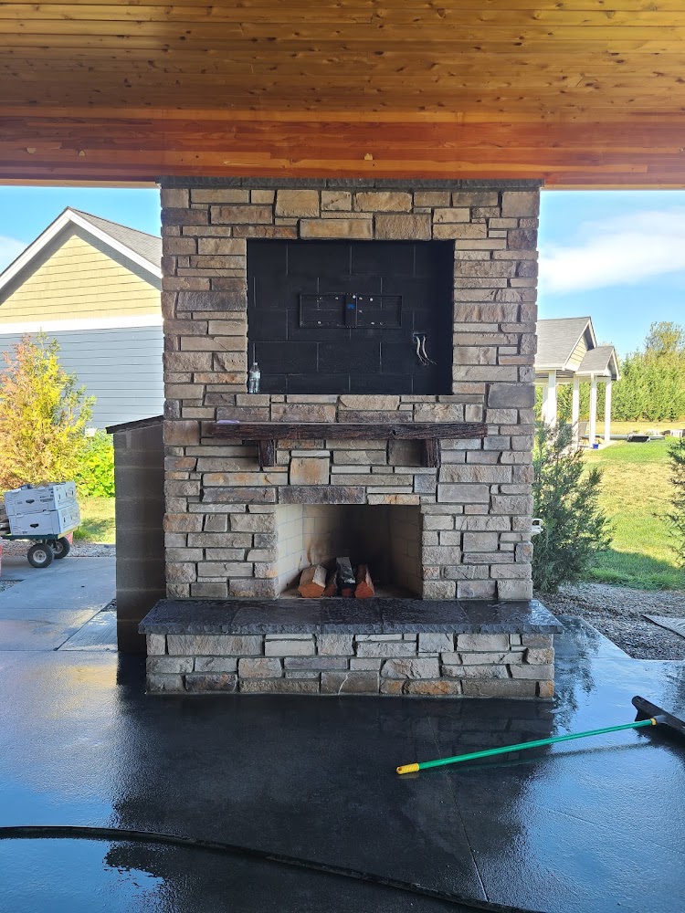 Heritage Masonry offering chimney services in Toledo