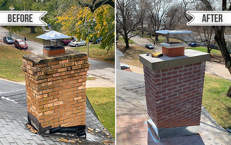 Home Pros Air Duct And Chimney offering chimney services in Dallas