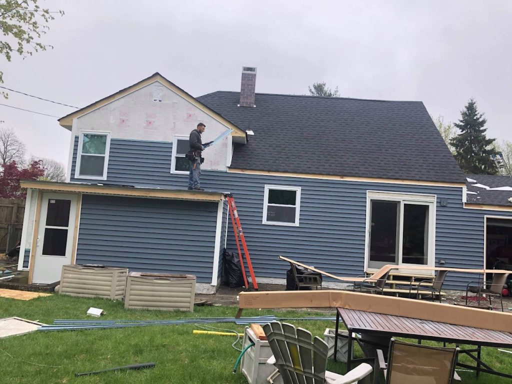 Infinity Construction Corp offering chimney services in Shirley