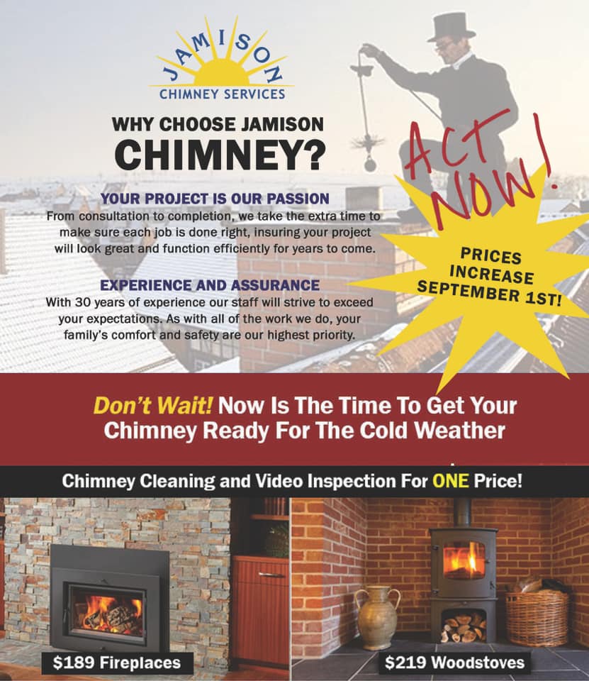 Jamison Chimney Services offering chimney services in Oreland