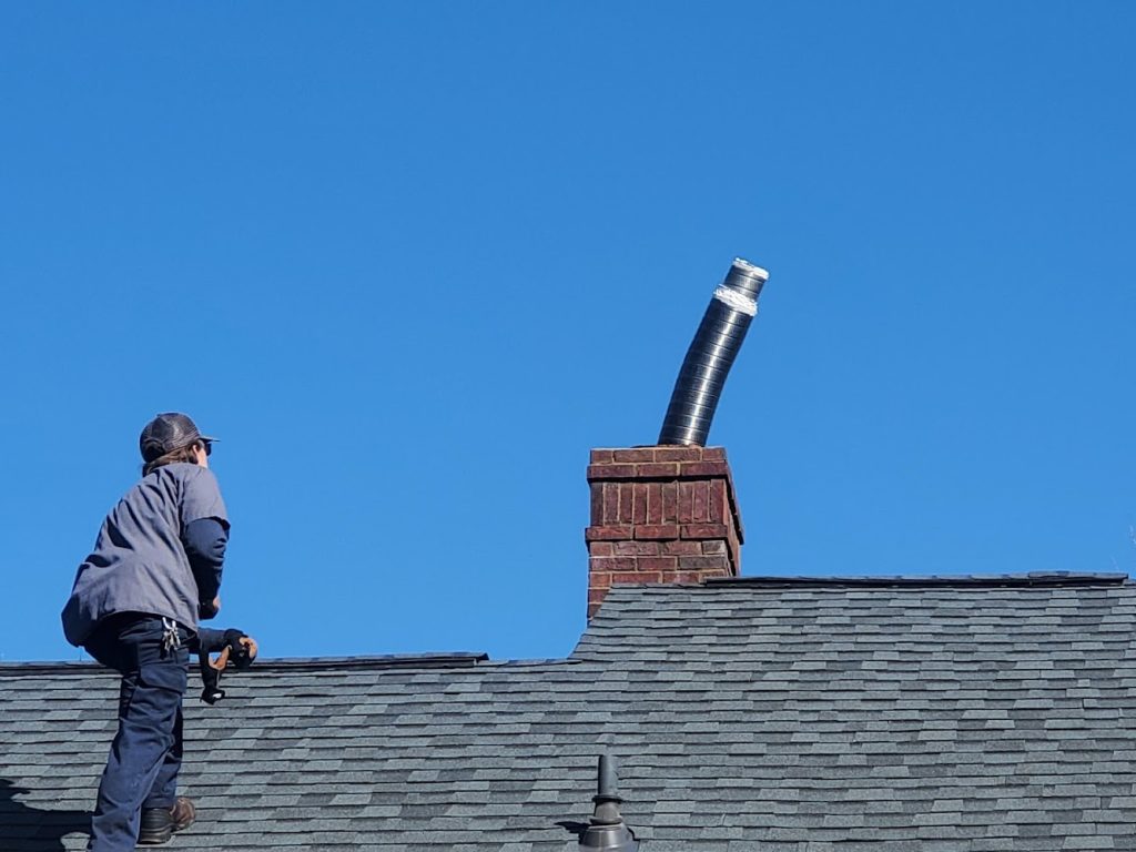 Kickin' Ash LLC offering chimney services in Prosperity