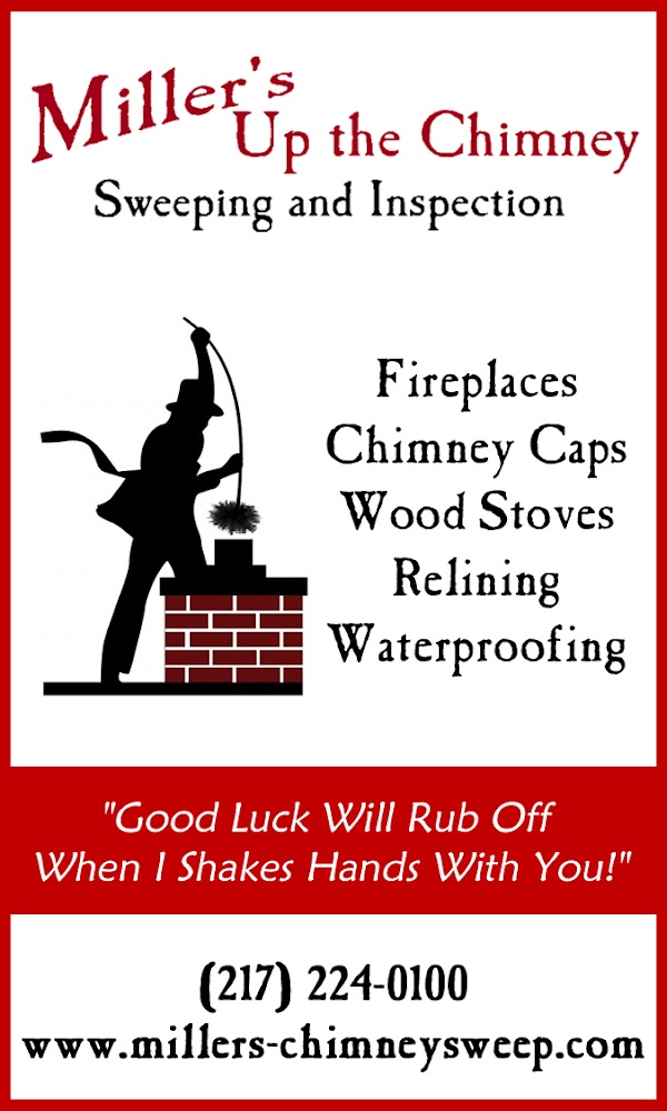 Miller's Up The Chimney Sweeping offering chimney services in Quincy