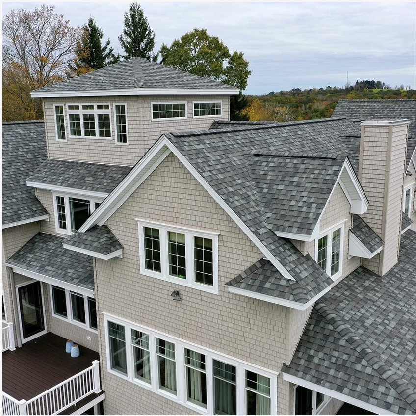 Overhead Roofing Company offering chimney services in South Kingston