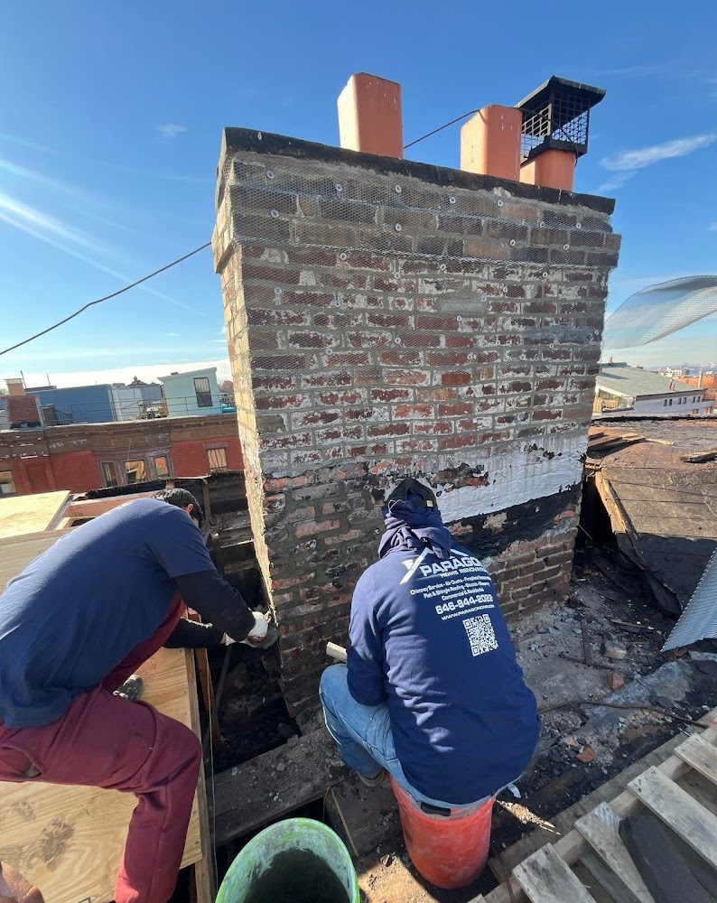 Paragon Chimney And Roofing Of White Plains offering chimney services in White Plains