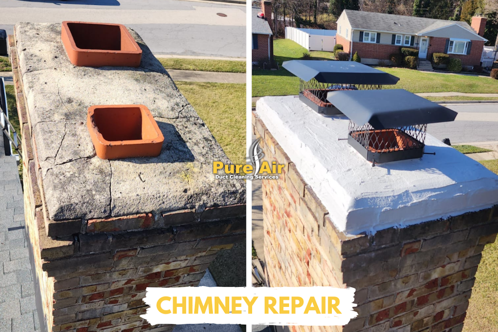 Pure Air Duct Cleaning Services offering chimney services in Owings Mills