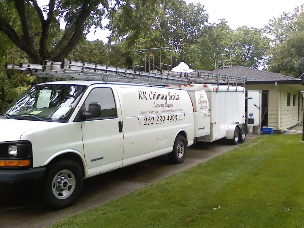 R K Chimney Services offering chimney services in West Bend