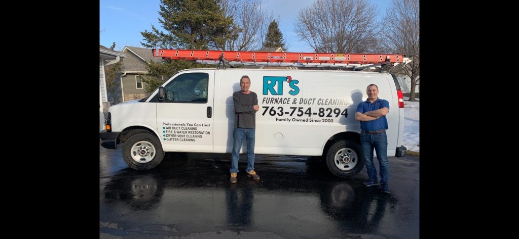 RT's Furnace & Duct Cleaning offering chimney services in Blaine