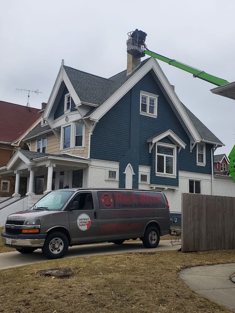 Rock River Chimney & Fireplace offering chimney services in Watertown