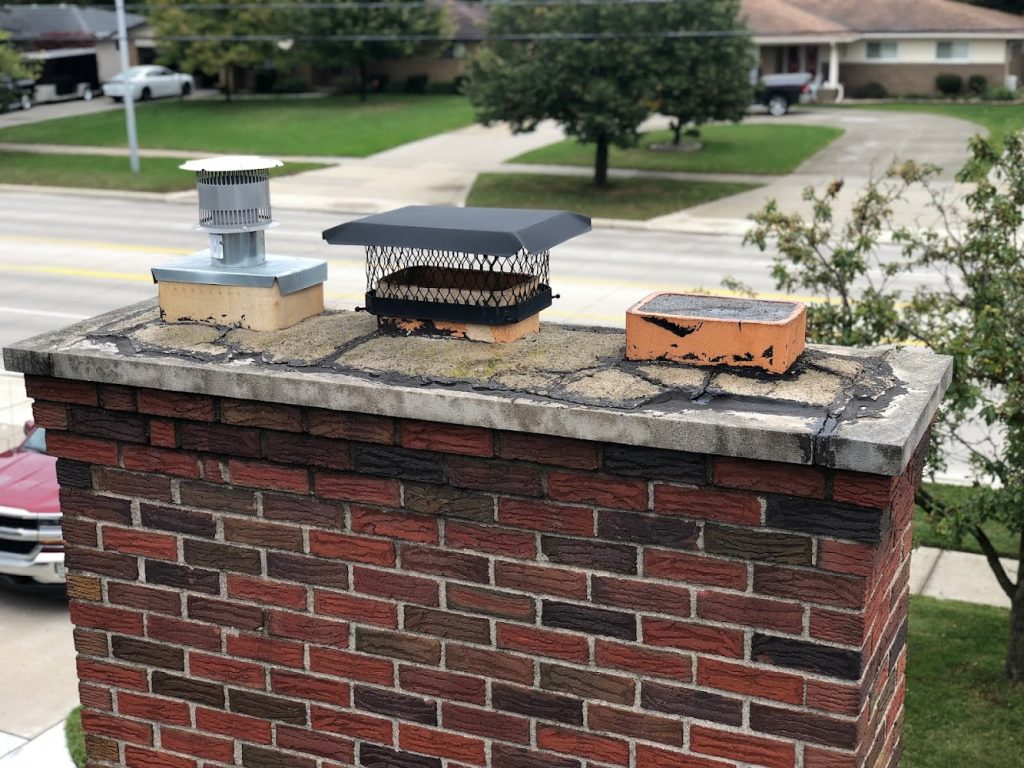 Saints Masonry offering chimney services in Macomb