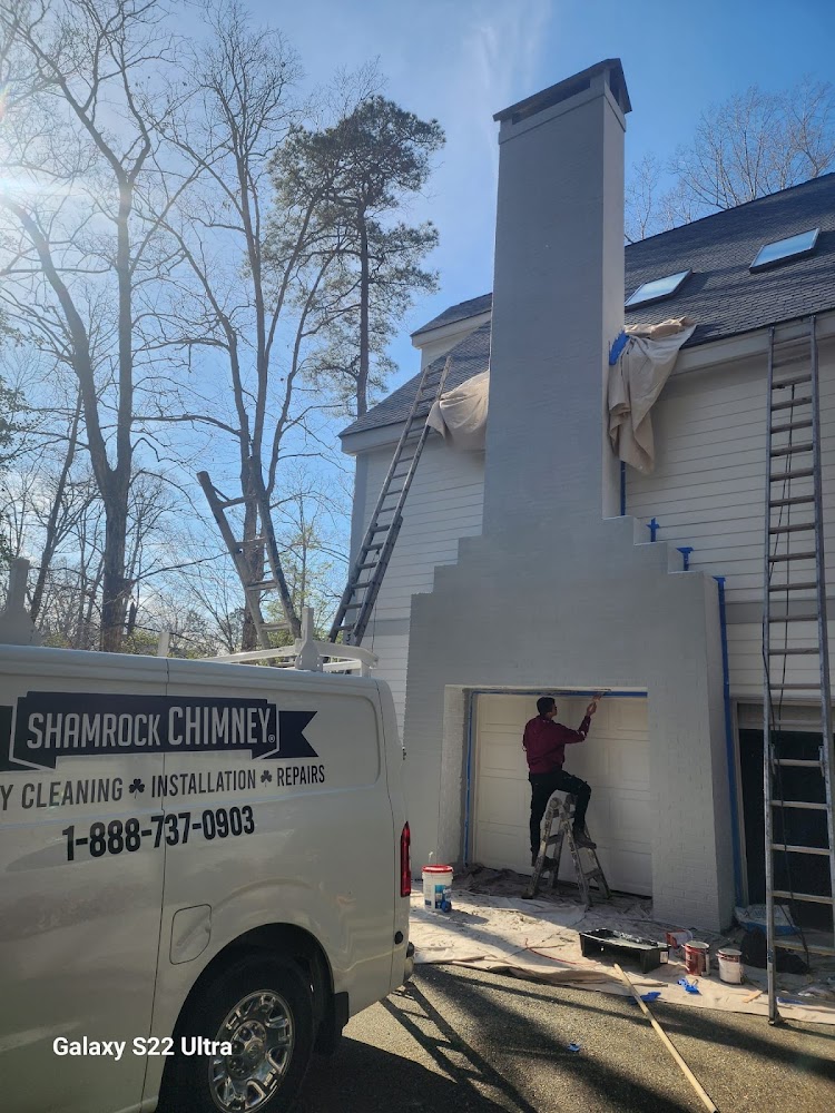 Shamrock CHIMNEY. offering chimney services in Scarsdale