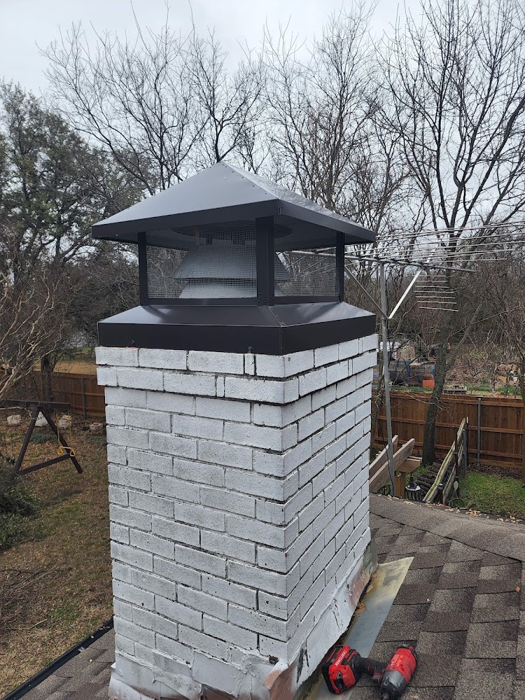 Smokey's Fireplace & Chimney offering chimney services in Denton