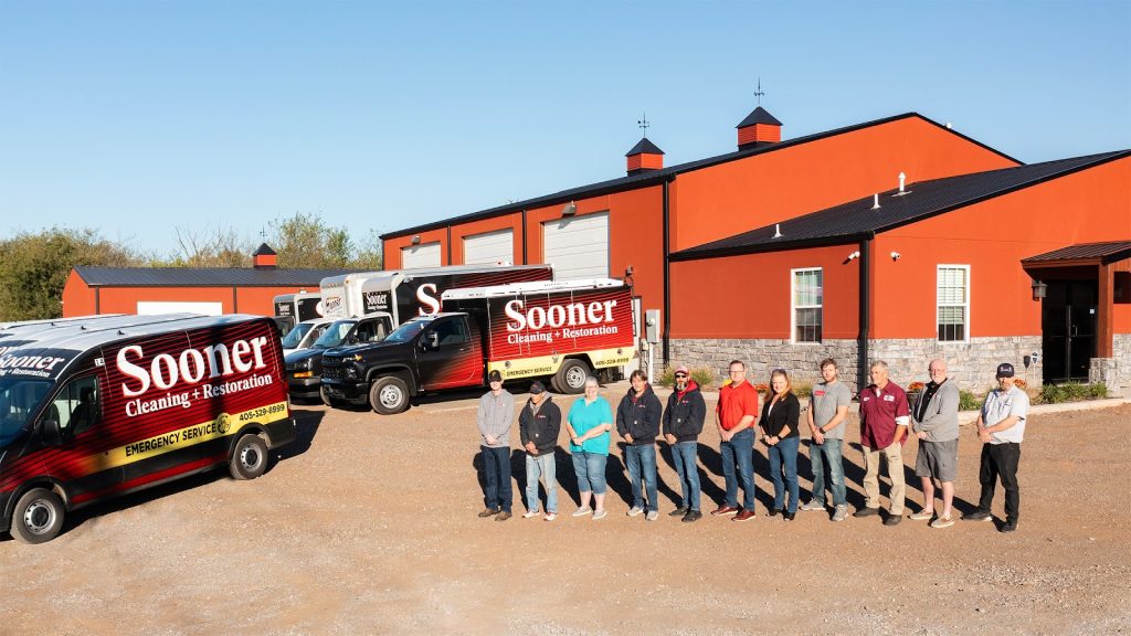 Sooner Cleaning + Restoration offering chimney services in Norman