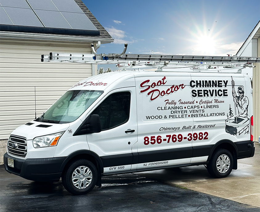 Soot Doctor offering chimney services in Pilesgrove