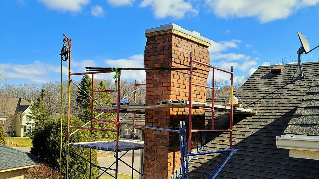 Suburban Chimney & Masonry offering chimney services in Eagan