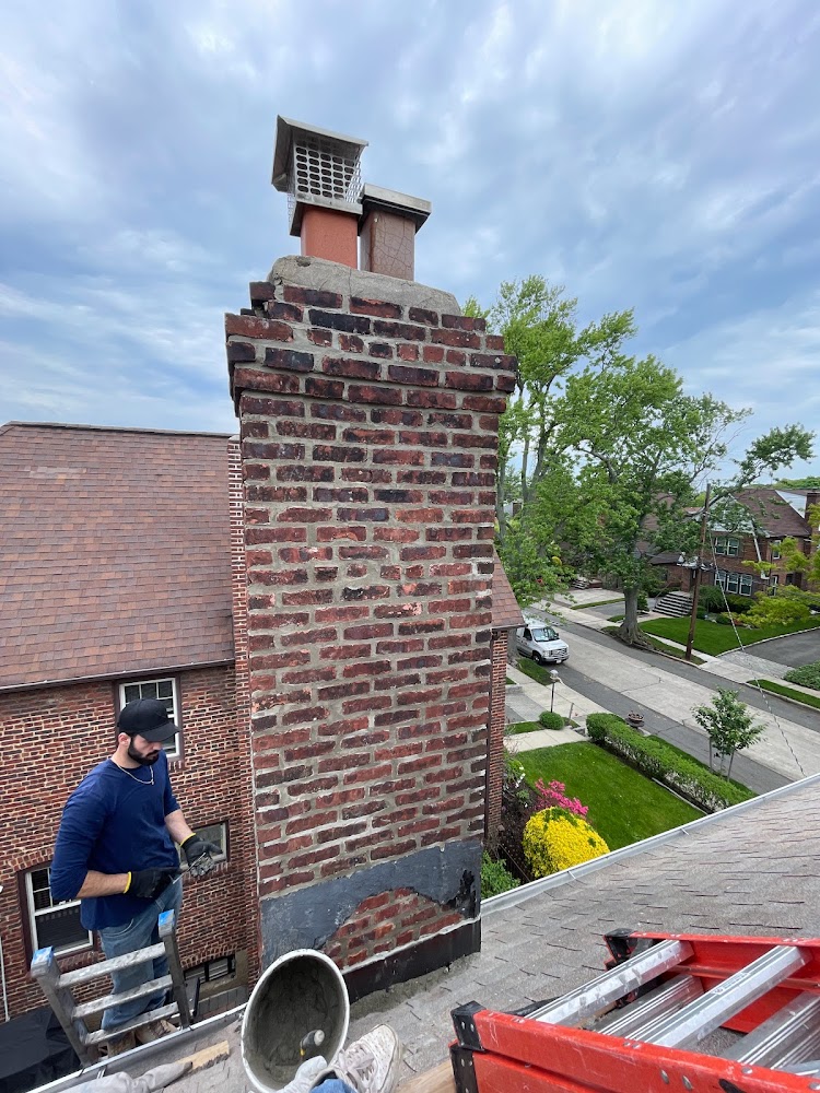 Supreme Island Roof Repair offering chimney services in Great Neck Plaza