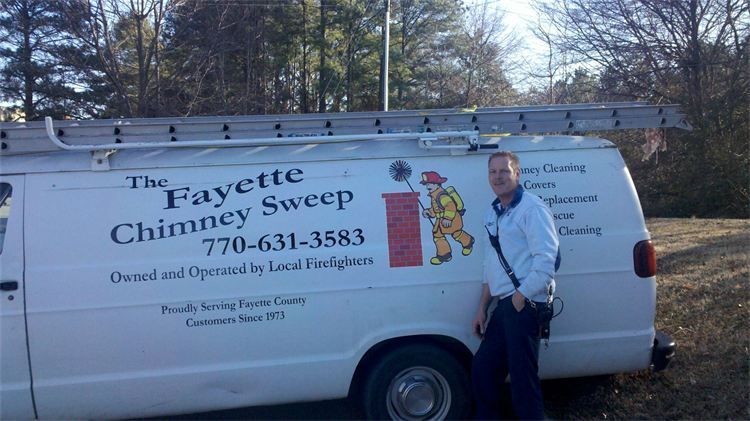 The Fayette Chimney Sweep offering chimney services in Peachtree City