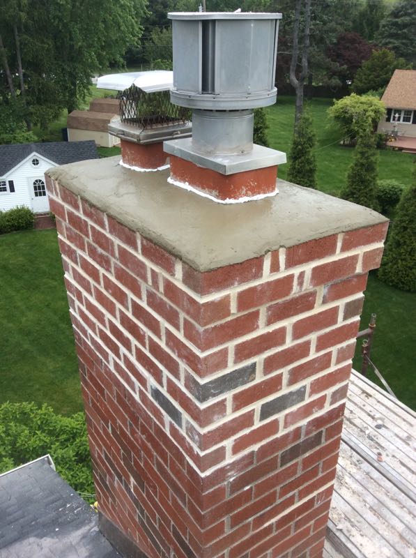 Wells & Sons Chimney Service Inc offering chimney services in Gilbertsville